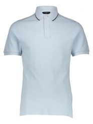 Hackett London Koszulka polo w kolorze błękitnym rozmiar: L. Niebieskie koszulki polo Hackett London, l, bez wzorów, z bawełny, bez kołnierzyka, bez ramiączek. Za 239.99 zł.