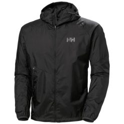 Kurtka wodoodporna Helly Hansen Rapide Insulator Wind. Czarne kurtki Helly Hansen, m, bez wzorów, z dzianiny, z kapturem. Za 937.00 zł.
