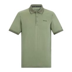 Koszulka polo z dżerseju Regatta Remex II. Zielone koszulki polo sportowe Regatta, m, bez wzorów, z dżerseju, bez kołnierzyka, bez ramiączek. Za 168.50 zł.