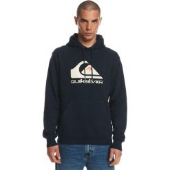 Bluza z kapturem dla Mężczyzn BIG LOGO. Brązowe bluzy z kapturem Quiksilver, m, bez wzorów, z bawełny, z kapturem. Za 319.99 zł.