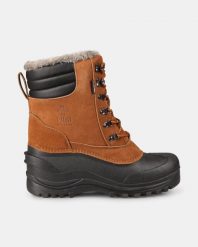 Wodoodporne buty z wysoką izolacją Kilpi ANTARTIC HIGH WP-U. Brązowe buty turystyczne Kilpi, na zimę, bez wzorów, z materiału, bez zapięcia, trekkingowe. Za 344.59 zł.