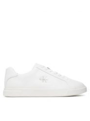 Calvin Klein Sneakersy Low Prof Cupsole Lth HM0HM02123 Biały. Białe buty sportowe casual CALVIN KLEIN, bez wzorów, ze skóry, bez zapięcia. Za 409.99 zł.