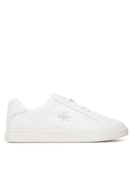 Calvin Klein Sneakersy Low Prof Cupsole Lth HM0HM02123 Biały. Białe buty sportowe casual CALVIN KLEIN, bez wzorów, ze skóry, bez zapięcia. Za 409.99 zł.