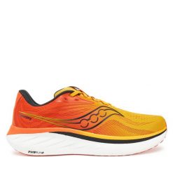 Buty do biegania Saucony. Brązowe buty do biegania Saucony, bez wzorów, bez zapięcia, do biegania. Za 629.99 zł.