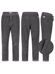 Eight2Nine Spodnie sztruksowe w kolorze antracytowym rozmiar: W31. Czarne spodnie materiałowe Eight2Nine, bez wzorów, z bawełny. Za 117.45 zł.