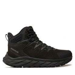 Trekkingi Karrimor. Czarne botki sznurowane Karrimor, bez wzorów, bez obcasa, bez zapięcia. Za 309.99 zł.