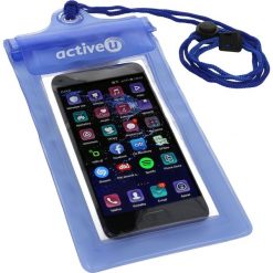 Saszetka na smartfon Activeu szczelna. Niebieskie torby na ramię ACTIVEU, bez wzorów, bez dodatków. Za 35.00 zł.