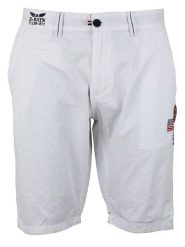 Peak Mountain Szorty w kolorze białym rozmiar: M. Białe szorty Peak Mountain, m, bez wzorów, z bawełny. Za 82.99 zł.