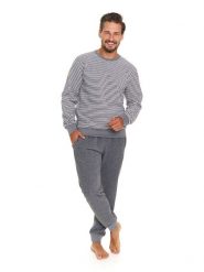 Doctor Nap Piżama w kolorze szarym rozmiar: L. Szare piżamy Doctor Nap, l, bez wzorów, z bawełny, bez ramiączek. Za 166.49 zł.