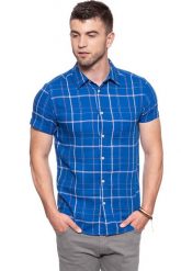 KOSZULA WRANGLER SS 1PKT SHIRT TURKISH SEA W5860B886 112129498. Niebieskie koszule Wrangler, m, bez wzorów, z materiału, bez kołnierzyka, bez ramiączek. W wyprzedaży za 59.99 zł.