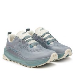 Buty do biegania Altra. Szare buty do biegania Altra, bez wzorów, bez zapięcia, do biegania. Za 899.99 zł.