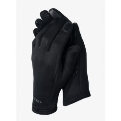Rękawiczki polarowe Trekmates Ogwen Stretch Grip Glove. Czarne rękawiczki TREKMATES, bez wzorów, z polaru. Za 93.99 zł.