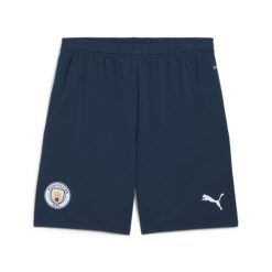 Męskie szorty Manchester City 24/25 PUMA Marine Blue. Niebieskie szorty Puma, l, bez wzorów, marine. W wyprzedaży za 114.00 zł.
