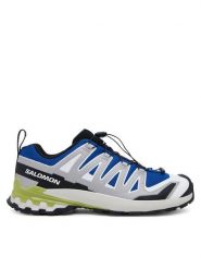 Salomon Trekkingi Xa Pro 3D V9 L47747800 Niebieski. Niebieskie buty trekkingowe Salomon, bez wzorów, z materiału, bez zapięcia. Za 419.99 zł.