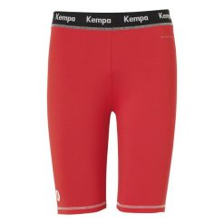 Szorty kompresyjne Kempa Attitude. Czerwone odzież kompresyjna Kempa, na jesień, s, bez wzorów, z elastanu, na fitness i siłownię. Za 127.50 zł.