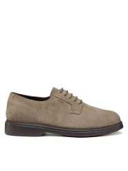 Geox Półbuty U Ottavio U16DCD 00022 C6029 Beżowy. Brązowe eleganckie półbuty Geox, bez wzorów, ze skóry, bez obcasa, bez zapięcia. Za 449.99 zł.