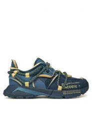 Lacoste Sneakersy 7-49SMA0012 Niebieski. Niebieskie buty sportowe casual LACOSTE, bez wzorów, ze skóry, bez zapięcia. Za 689.99 zł.