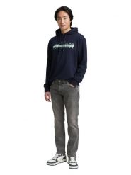 Tom Tailor Bluza w kolorze granatowym rozmiar: S. Niebieskie bluzy Tom Tailor, s, bez wzorów, z kapturem. Za 69.99 zł.