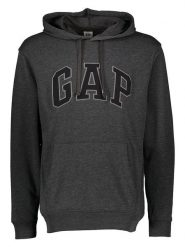 GAP Bluza w kolorze antracytowym rozmiar: S. Czarne bluzy z kapturem GAP, s, bez wzorów, z bawełny, z kapturem. Za 126.95 zł.