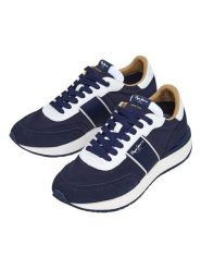 Pepe Jeans FOOTWEAR Sneakersy "Buster Club" w kolorze granatowym rozmiar: 45. Niebieskie buty sportowe casual Pepe Jeans FOOTWEAR, bez wzorów, z jeansu, bez zapięcia. Za 173.99 zł.