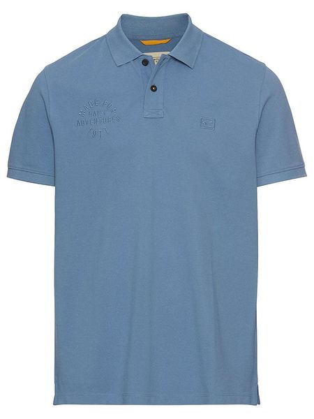 Camel Active Koszulka polo w kolorze niebieskim rozmiar: 5XL. Niebieskie koszulki polo Camel Active, xl, bez wzorów, z bawełny, bez kołnierzyka, bez ramiączek. Za 109.78 zł.