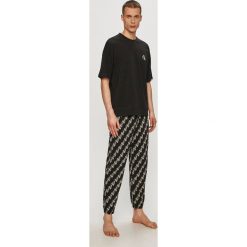 Calvin Klein Underwear - Piżama. Czarne piżamy Calvin Klein Underwear, l, bez wzorów, z dzianiny, bez ramiączek. W wyprzedaży za 289.90 zł.