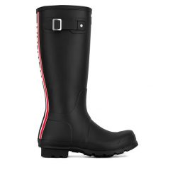 Kalosze Hunter. Czarne śniegowce Hunter, bez zapięcia. Za 399.99 zł.
