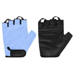 Rękawiczki rowerowe Spokey Ride. Niebieskie rękawiczki Spokey, bez wzorów. W wyprzedaży za 24.99 zł.