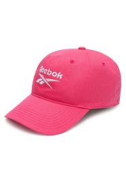 Reebok Czapka z daszkiem RBH1200-AW24 Różowy. Czerwone czapki z daszkiem Reebok, bez wzorów, z syntetyku. Za 69.99 zł.