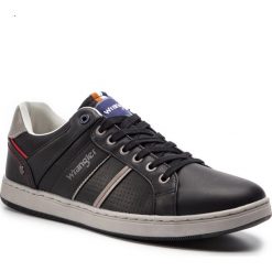 Sneakersy WRANGLER - Marshall Paso WM91041A Black 062. Buty sportowe casual marki Wrangler. W wyprzedaży za 189.00 zł.