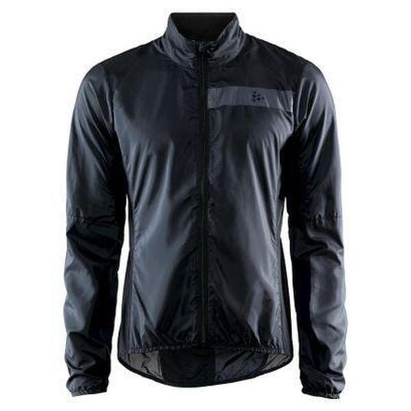 Windbreaker Craft Essence Light Wind. Czarne kurtki outdoor i hardshell Craft, l, bez wzorów, bez kaptura. Za 422.50 zł.