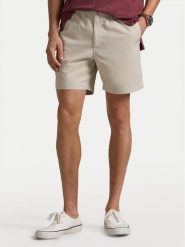Polo Ralph Lauren Szorty materiałowe 710644995002 Beżowy Classic Fit. Brązowe szorty Polo Ralph Lauren, m, bez wzorów, z bawełny. Za 489.99 zł.