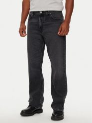 Lee Jeansy Asher 112355835 Czarny Loose Fit. Czarne jeansy Lee, m. Za 259.99 zł.