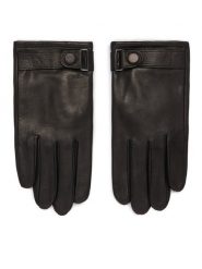 Armani Exchange Rękawiczki XM001969 AF19481 UC001 Czarny. Czarne rękawiczki Armani Exchange, bez wzorów, ze skóry. Za 614.99 zł.
