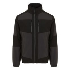 Kurtka Unisex Dla Dorosłych EVolve 2 Layer Soft Shell. Czarne kurtki Regatta, l, bez wzorów, bez kaptura. Za 259.99 zł.