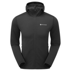 Polar z kapturem Montane Protium Lite. Czarne bluzy z polaru Montane, na zimę, s, bez wzorów, z polaru, z kapturem. Za 471.30 zł.