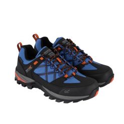 Męskie Buty Do Chodzenia Samaris III Low. Czarne buty trekkingowe Regatta, bez wzorów, bez zapięcia, trekkingowe. Za 379.99 zł.