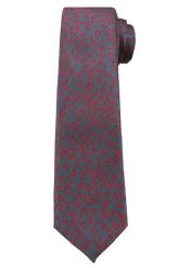Popielaty Elegancki Krawat -Angelo di Monti- 6 cm, Męski, Czerwony Wzór Florystyczny. Czerwone krawaty i muchy Angelo di Monti, bez wzorów. Za 45.00 zł.
