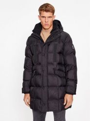 BOSS Kurtka zimowa Olomi 50498233 Czarny Regular Fit. Czarne kurtki Boss, na zimę, m, bez wzorów, z syntetyku, bez kaptura. Za 1,719.00 zł.