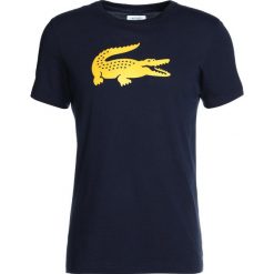 Lacoste Sport BIG LOGO Tshirt z nadrukiem navy blue/buttercup. T-shirty sportowe marki Lacoste Sport. Za 169.00 zł.