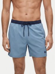 BOSS Szorty kąpielowe Starfish 50514429 Turkusowy Regular Fit. Niebieskie kąpielówki Boss, m, bez wzorów, z syntetyku. Za 229.99 zł.