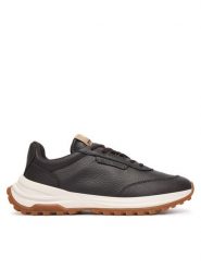 Emporio Armani Sneakersy EM007301 AF29401 Brązowy. Brązowe buty sportowe casual Emporio Armani, bez wzorów, ze skóry, bez zapięcia. Za 1,499.00 zł.