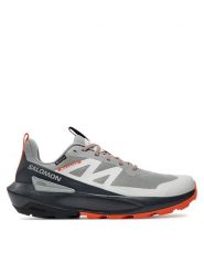 Salomon Sneakersy Elixir Activ Gore-Tex L47456200 Szary. Szare buty sportowe casual Salomon, bez wzorów, z gore-texu, bez zapięcia. Za 449.99 zł.