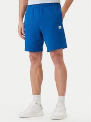 Calvin Klein Jeans Szorty sportowe LV04RF282G Niebieski Regular Fit. Niebieskie krótkie spodenki sportowe Calvin Klein Jeans, m, bez wzorów, z bawełny. Za 289.99 zł.