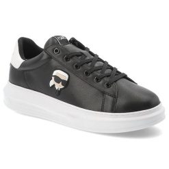 Czarne Sneakersy Karl Lagerfeld Modne Obuwie Męskie Premium. Czarne buty sportowe casual KARL LAGERFELD, bez wzorów, ze skóry, bez zapięcia. Za 899.00 zł.