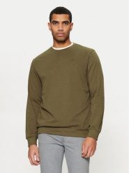 INDICODE Bluza Derrick 55-615 Zielony Regular Fit. Zielone bluzy INDICODE, m, bez wzorów, z bawełny, bez kaptura. Za 69.99 zł.