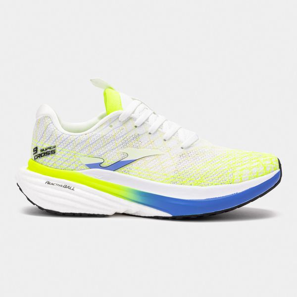 Buty do biegania męskie Joma Super Cross Top. Białe buty do biegania Joma, bez wzorów, bez zapięcia, do biegania. Za 349.99 zł.