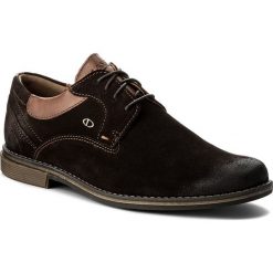 Półbuty LASOCKI FOR MEN MB-LESTER-01. Brązowe eleganckie półbuty Lasocki For Men, bez wzorów, ze skóry, bez obcasa, bez zapięcia. W wyprzedaży za 159.99 zł.