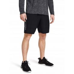 Spodenki Męskie Treningowe Under Armour Lekkie Tech Woven Wordmark Xs. Czarne krótkie spodenki sportowe Under Armour, m, bez wzorów. Za 135.00 zł.