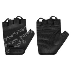 Rękawiczki rowerowe Spokey Ride. Czarne rękawiczki Spokey, bez wzorów. W wyprzedaży za 24.99 zł.